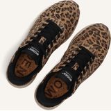 Woden - Nicoline Leo - Sneakers - Bruin - Leopard Smart Mode