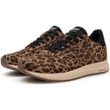 Woden - Nicoline Leo - Sneakers - Bruin - Leopard Smart Mode