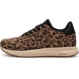 Woden - Nicoline Leo - Sneakers - Bruin - Leopard Smart Mode