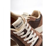 Woden - Mathilde Runner - Hardloopschoenen - Gecertificeerd Suède - Gerecycled Visleer