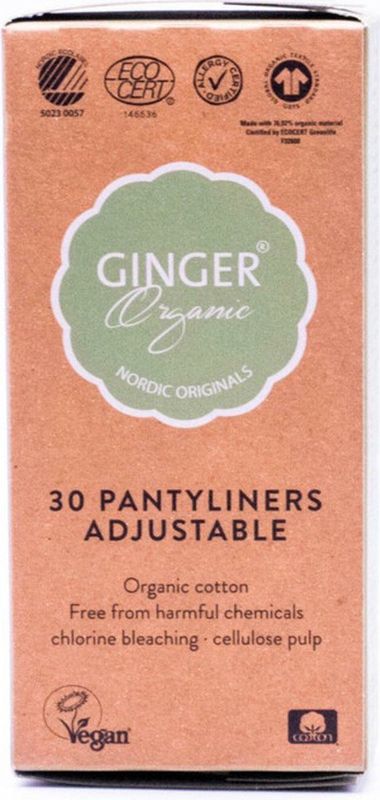 Ginger Organic Inlegkruisjes Flexibel 30 stuks