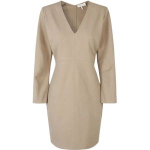 Notes du Nord - Inessa - Jurk - Zilver - Nauwsluitende Pasvorm