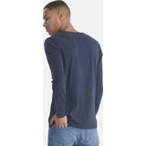 BLEND - Shirt - Navy - Lange Mouw - Normale Pasvorm