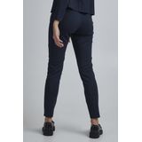 b.young Bandplooibroek 'Rizetta'  donkerblauw