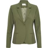 Blazer - KAjillian - Klassiek - Zwart - 68% Polyester - 28% Viscose - 4% Elastaan
