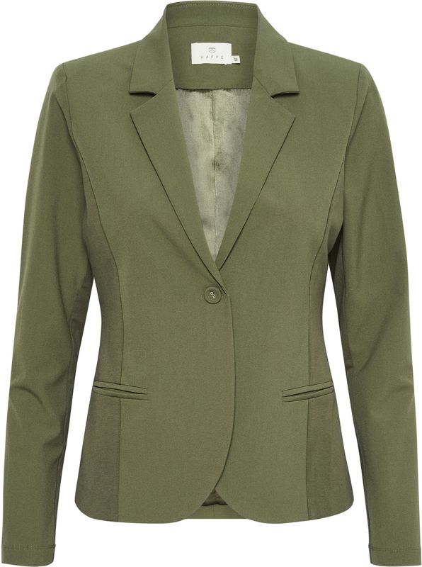 Blazer - KAjillian - Klassiek - Zwart - 68% Polyester - 28% Viscose - 4% Elastaan