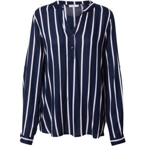 Kaffe - Kastridy Blouse - Blauw - 100% Viscose - Lange Mouwen