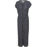 Kaffe - Jumpsuit - Korte Mouwen - Elastische Tailleband - 7/8 Lengte