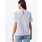 Top Loose fit blue white