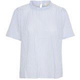 Top Loose fit blue white