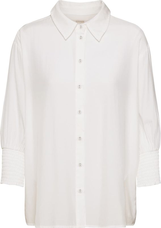 Cream - Nolacr Shirt Bluser 10606063 - Overhemd - Wit