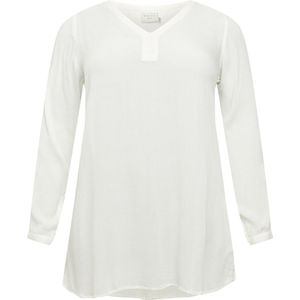 Kaffe - Curve Tuniek Ami Crincle V Hal - Crincle - 100% Viscose