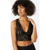 Cream - Kanten Tops - Zwart en Wit - Set van 2 - Hoge Kwaliteit