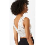 Cream - Kanten Tops - Zwart en Wit - Set van 2 - Hoge Kwaliteit