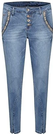 Cream - Crholly Jeans - Lichtblauwe Denim - Dames - 7/8 Broek
