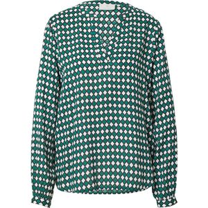 KAFFE - Sary Tilly - Blouse - Elegante V-hals - Lange Mouwen