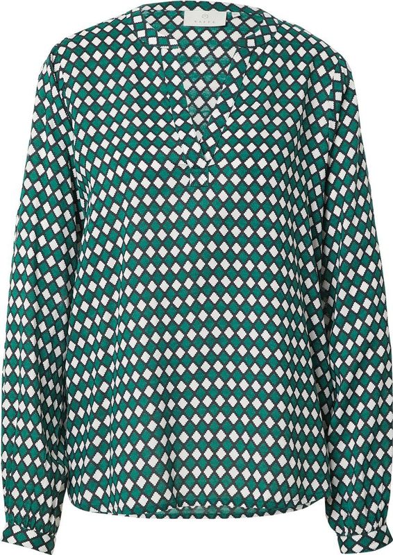 KAFFE - Sary Tilly - Blouse - Elegante V-hals - Lange Mouwen