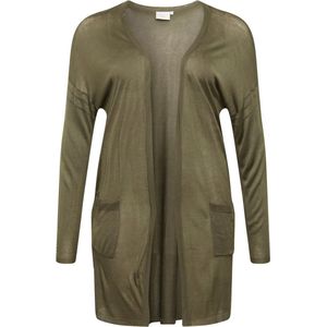 KAFFE - CURVE Kcsandy - Cardigan - Olijf