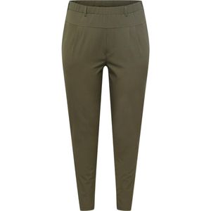 Kaffe Curve bandplooibroek jia Kaki