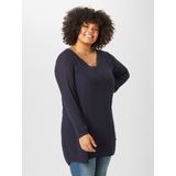 Kaffe Curve Top KCami Donkerblauw
