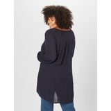 Kaffe Curve Top KCami Donkerblauw