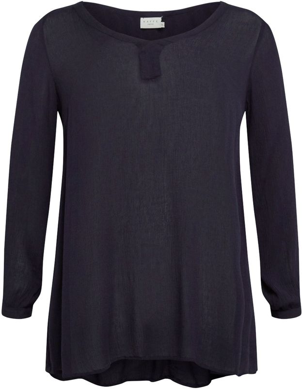 Kaffe Curve Top KCami Donkerblauw