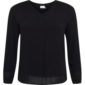 KAindia - Jurk - Blauw - 80% Polyester 17% Viscose 3% Elastaan