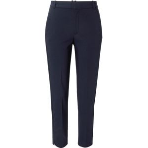 InWear - Klassieke Marineblauwe Pakbroek - Dames - Slim-fit - Katoen