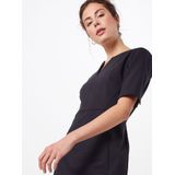 Jurk - Effen - Katoen - Getailleerd Model