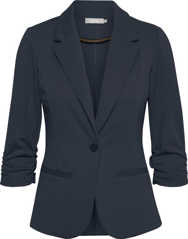 Zablazer Blazer - Effen - Driekwart Mouw - Slanke Pasvorm