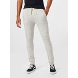 Harembroek - Mélange - Sweatstof - Tapered Pasvorm - Lange Lengte