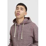 Blend - BHBHAlton - Sweatjack - Bordeauxrood - Met Capuchon, Ritssluiting, Kangoeroezak