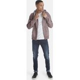 Blend - BHBHAlton - Sweatjack - Bordeauxrood - Met Capuchon, Ritssluiting, Kangoeroezak