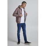 Blend - BHBHAlton - Sweatjack - Bordeauxrood - Met Capuchon, Ritssluiting, Kangoeroezak