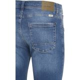 Jeansbroek - Slim Fit - Blauw - Katoen - 5-Pocket Look