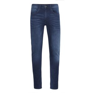 Blend 20707721 Herenjeans, denimbroek, multiflex met stretch 5-pocket, Jet Fit, Flim Fit, Denim Dark Blue (76207), 34W / 34L