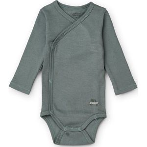 Liewood - Vehicles - Rompertjes - Set van 2 - Blue Fog Mix