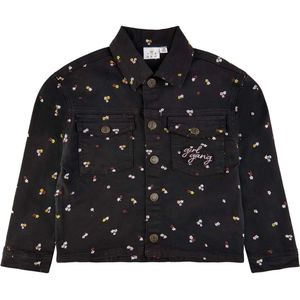 The New Overshirt - Denim - TnHellen - Phantom m. Bloemen - The New - 7-8 jaar (122-128) - Overhemd