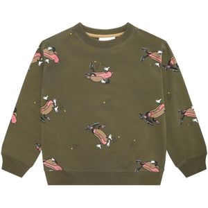 The New jongens sweater - Army