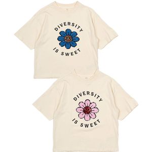 The New T-Shirt - TnNinette - Bright White - The New - 5-6 jaar (110-116) - T-Shirts