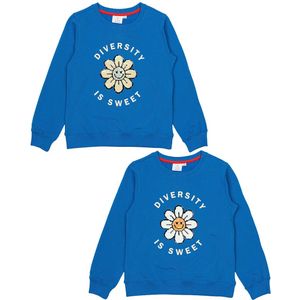 The New - Sweater - Blauw - Meisjes