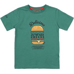 The New T-Shirt - TnNoble - Fles Green m. Print - The New - 3-4 jaar (98-104) - T-Shirts