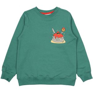 The New Sweatshirt - TnNew - Fles Green - The New - 7-8 jaar (122-128) - Sweatshirt