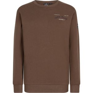 Indian Blue jongens sweater United Brown