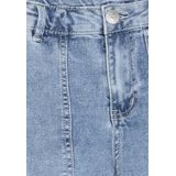 Indian Blue Jeans Meisjes jeans broek cargo wide fit - Licht blauw denim