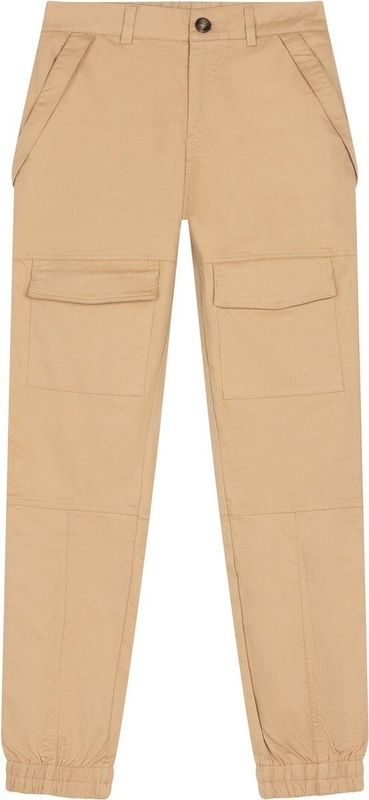 Indian Blue - Cargobroek - Beige - 97% Katoen - Lange Pijpen