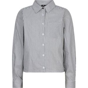 Indian Blue Jeans Meisjes shirt ls cropped streep - Lily wit