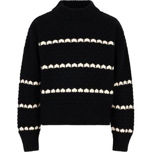 Indian Blue Jeans Meisjes trui gebreid - Zwart