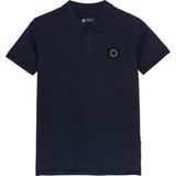Rellix - Polo - Donkerblauw - Korte Mouwen - Katoen met Elastaan