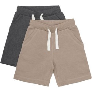 MINYMO - MIBasic 53 - Sweatshort - Bruin - 2-Pack